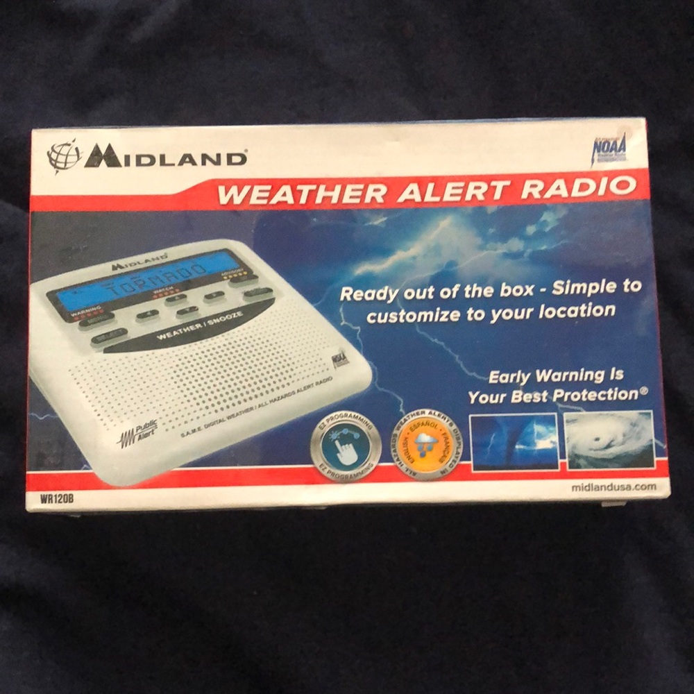 Midland weather alert radio